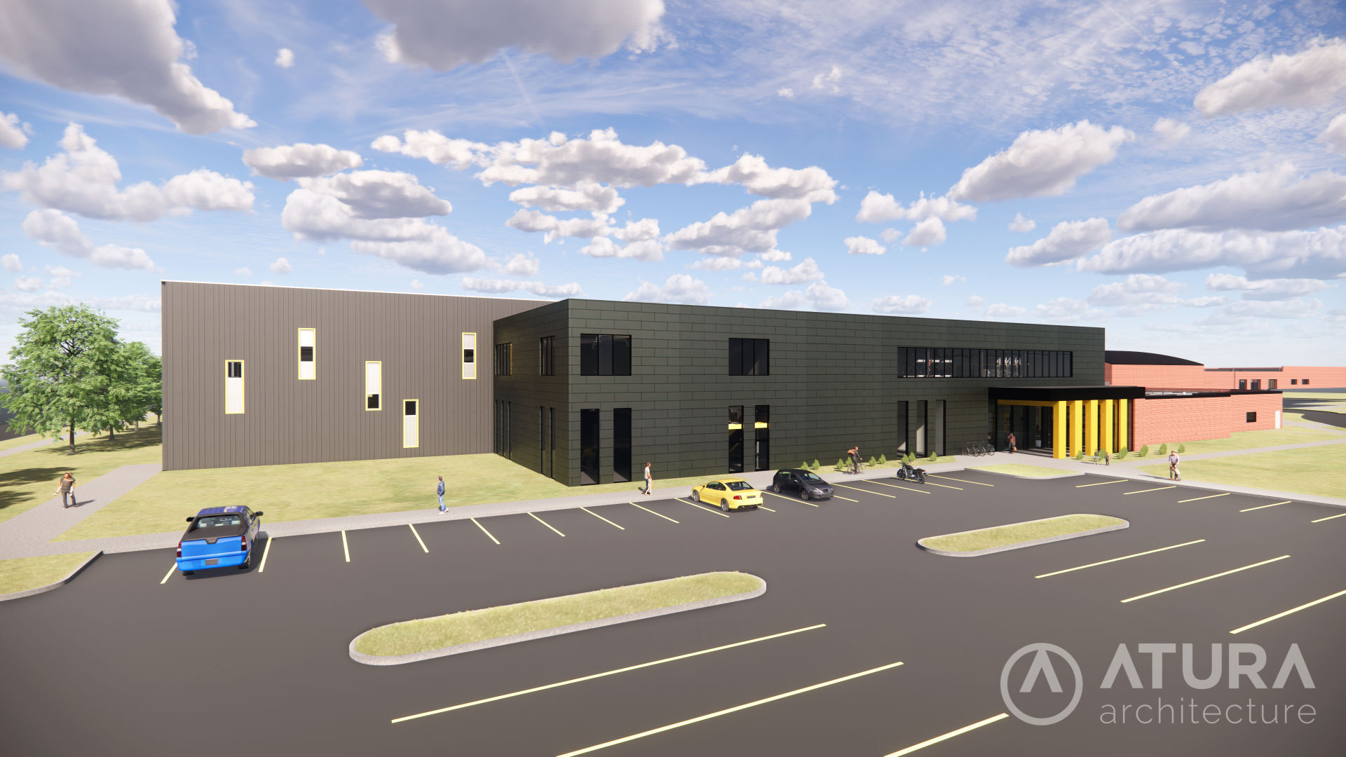 Wellness center exterior